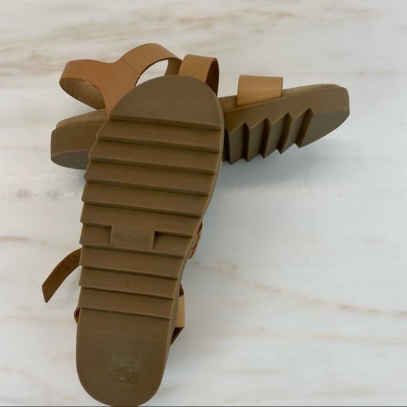 Madewell The Addie Sandal in Desert Camel - Picture 10 of 10